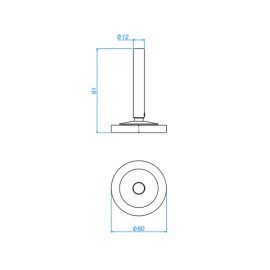 Acionamento Monocomando Mesa Cozinha Joystick Deca You Black Matte 4992.BL99.MT.03 Acionamento Monocomando Mesa Cozinha Joystick Deca You Black Matte 4992.BL99.MT.03