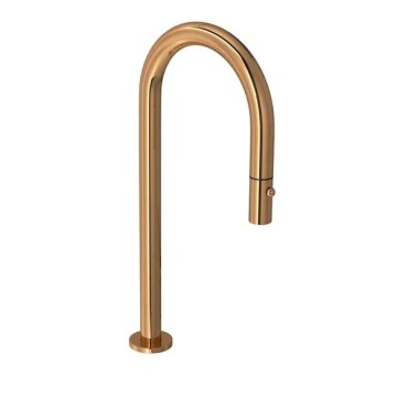 Bica Monocomando Alta Mesa Cozinha Deca You Curve Red Gold 1292.GL99.RD
