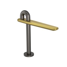 Bica Lavatorio Mesa Memphis Media Deca You Dynamic Gold/Dark Antrancite 1791.GF107.LS.MT