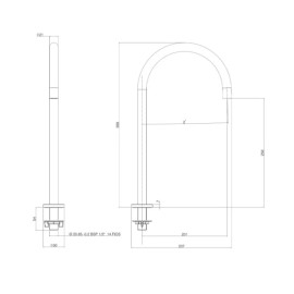 Bica Lavatório Mesa Redonda Alta Deca You Corten Matte 1792.CT104.MT