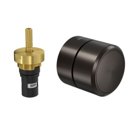 Acabamento pressão chuveiro redonda deca you brown matte 4916.MR104.PQ.MT