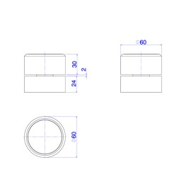 Acabamento pressão chuveiro redonda deca you brown matte 4916.MR104.PQ.MT