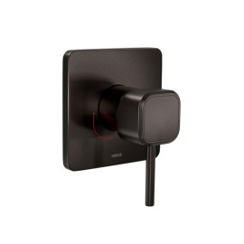 Acabamento monocomando de chuveiro quadrada deca you brown matte 4993.MR105.CHU.MT