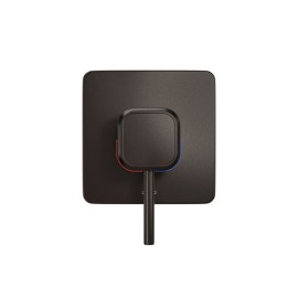 Acabamento monocomando de chuveiro quadrada deca you brown matte 4993.MR105.CHU.MT