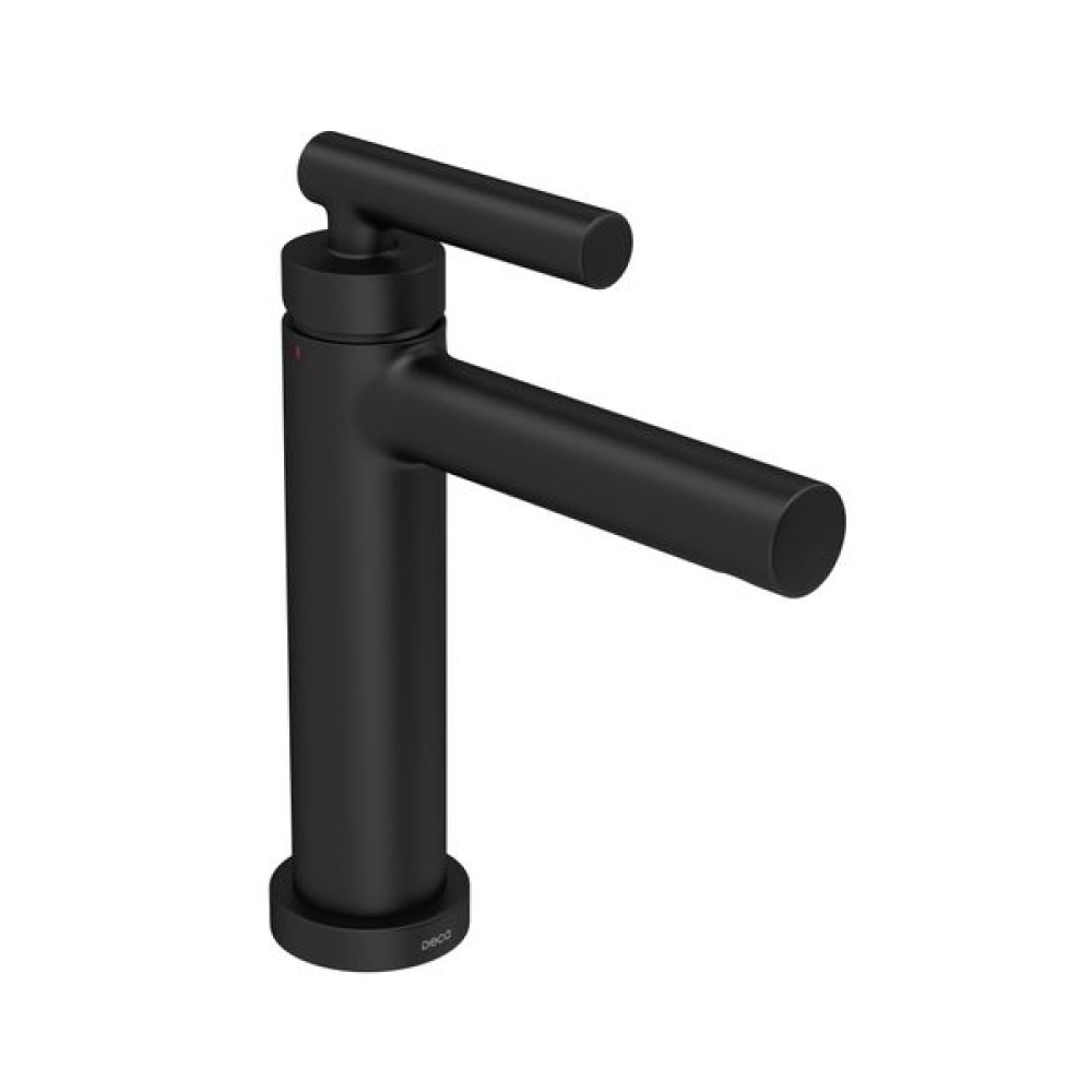 Misturador Monocomando Mesa Bica Baixa Deca Beta Black Matte 2875.BL109.MT