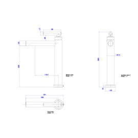 Misturador Monocomando Mesa Lavatório Bica Alta Deca Beta Cromado 2885.C109