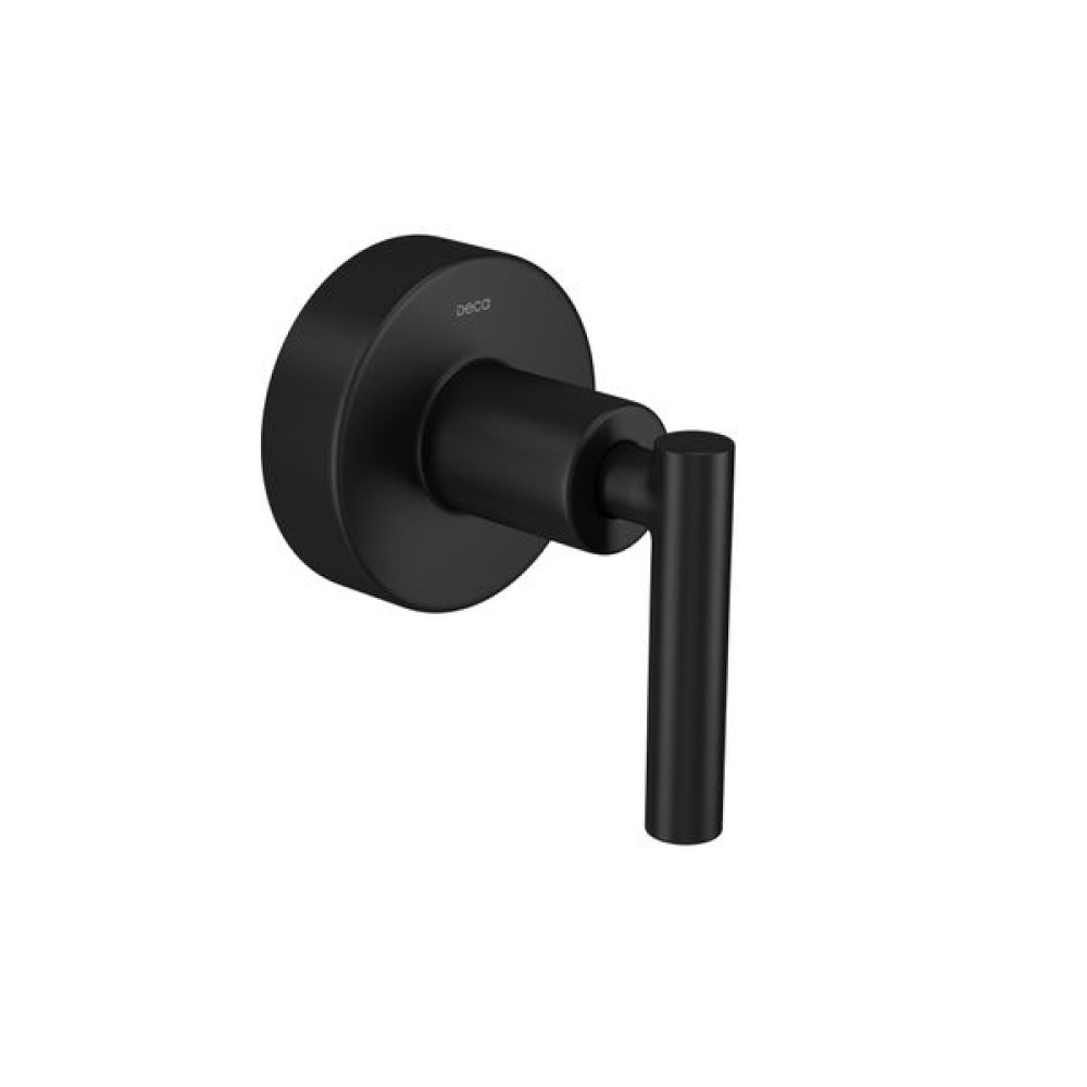 Acabamento para Registro de Gaveta 1 1/4 e 1 1/2 Deca Beta Black Matte 4900.BL109.GD.MT