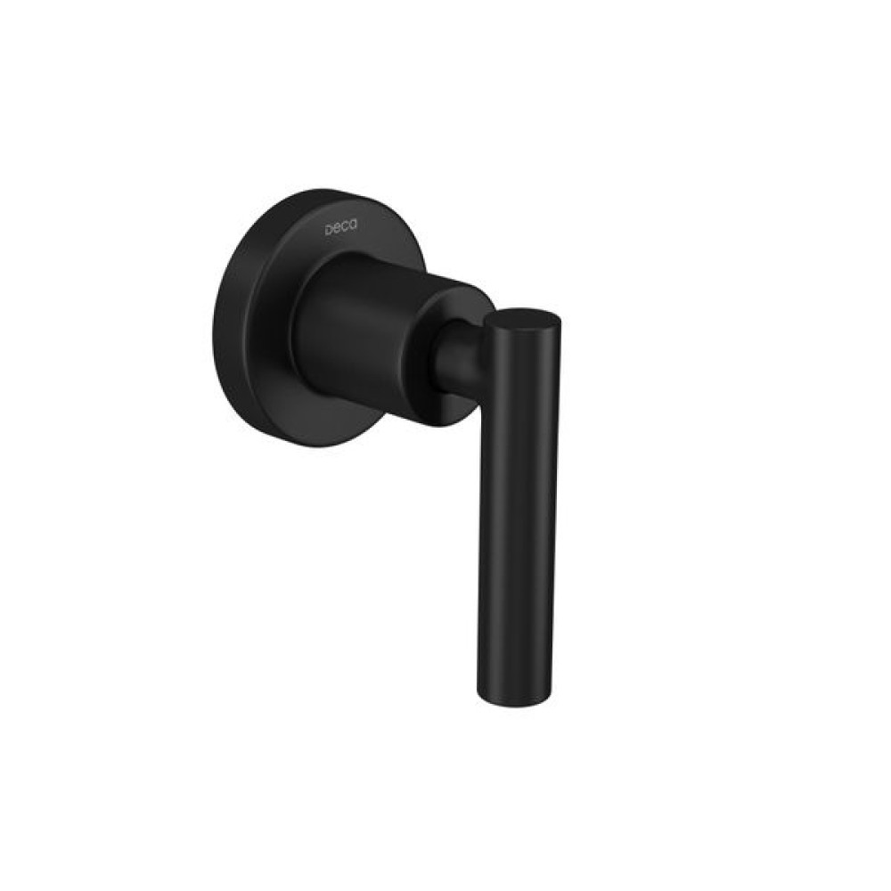 Acabamento para Registro de Gaveta 1/2, 3/4 Até 1 Deca Beta Black Matte 4900.BL109.PQ.MT