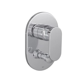 Acabamento Monocomando para Chuveiro e Banheira Deca Drop Cromado 4994.C91