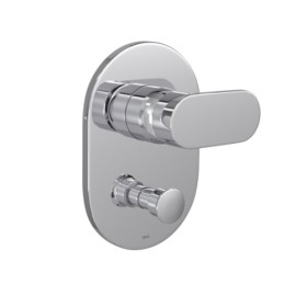 Acabamento Monocomando para Chuveiro e Banheira Deca Drop Cromado 4994.C91