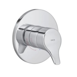 Acabamento Monocomando Para Chuveiro Baixa / Alta Pressão Gama Cromado Deca 4993.C13.CHU