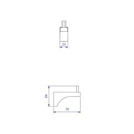 Cabide Liv Deca 2060.C22 Cabide Liv Deca 2060.C22