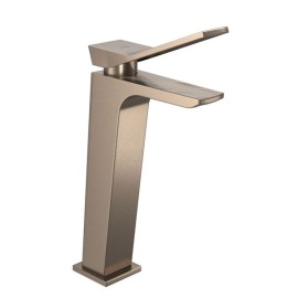 Misturador Monocomando Deca Nex Float Bica Alta Lavatório Mesa Corten Matte 2885.CT116.MT