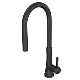 Monocomando de Cozinha Mesa Bica Móvel Pérola Black Matte Deca 2089.BL108.MT
