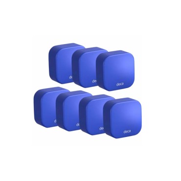 Kit Capinha Silicone P/Acessório Deca Pix Azul Kids 2007.AZU01.KD