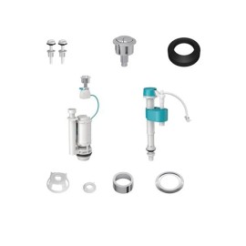 Kit Universal Duplo Acionamento Caixa de Descarga Deca 1100.SI.60.01