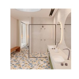 Chuveiro com Tubo Reto Parede Deca Acqua Plus Dark Antracite/Grafite 1990.GF.CT.MT