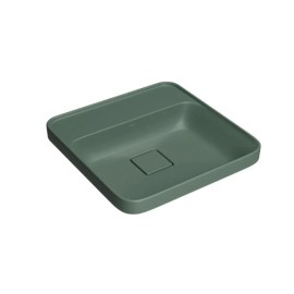 Cuba Slim Sobrepor Deca Quadrada Mesa 40cm Salvia L.21040.M.49