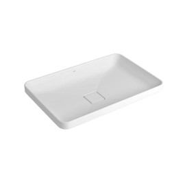 Cuba Slim Sobrepor Deca Retangular 60cm Branco L.23060.17