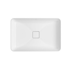 Cuba Slim Sobrepor Deca Retangular 60cm Branco L.23060.17