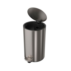 Lixeira Redonda Inox com Pedal 8L Deca 1005.RED.8.INX