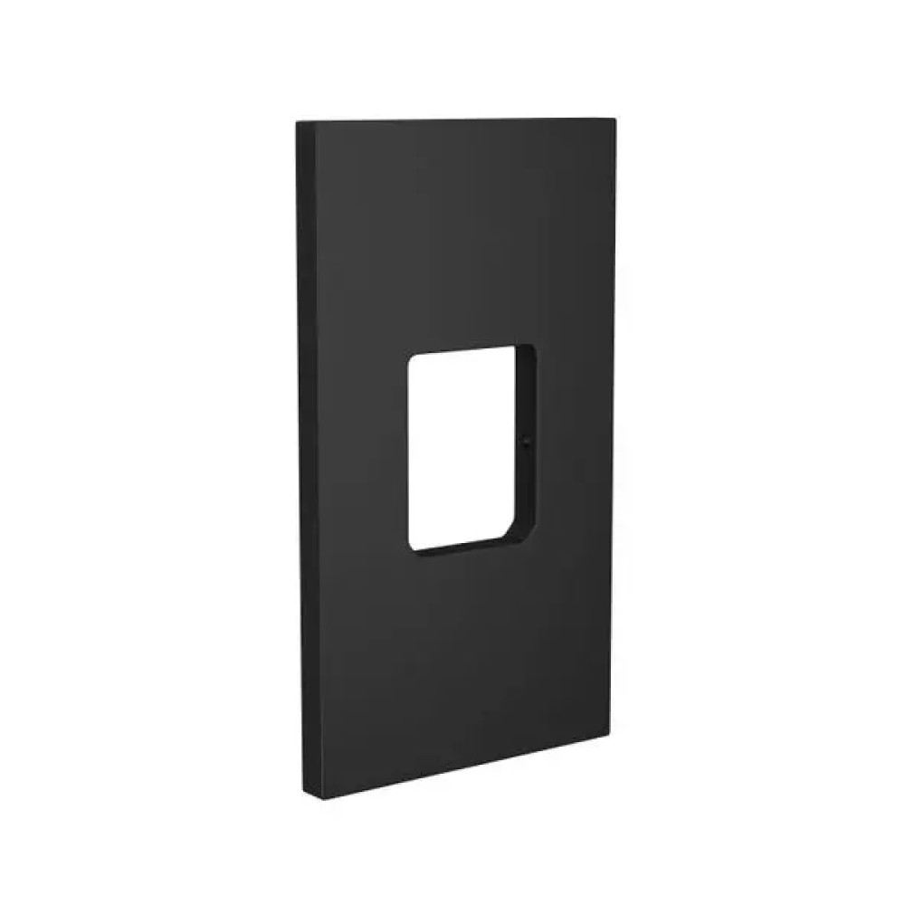 Acabamento de Tomada para Toalheiro Térmico Black Matte Deca 2044.BL.TP.MT Acabamento de Tomada para Toalheiro Térmico Black Matte Deca 2044.BL.TP.MT