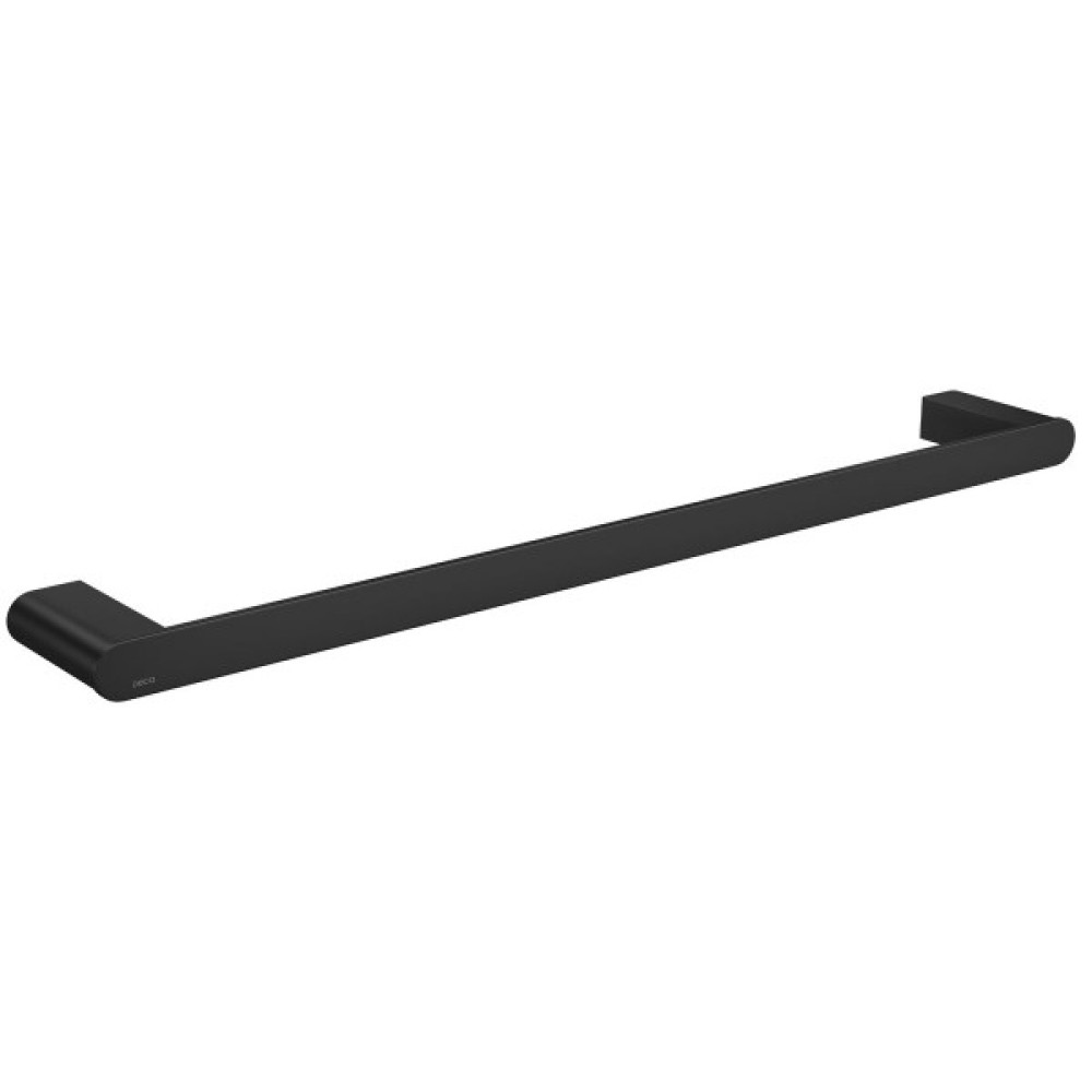 Porta Toalha 60 Cm Versa Black Matte Deca 2040.BL31.060.MT Porta Toalha 60 Cm Versa Black Matte Deca 2040.BL31.060.MT