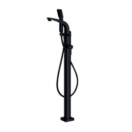 Monocomando de piso para banheira com ducha manual Off Black Doka Monocomando de piso para banheira com ducha manual Off Black Doka