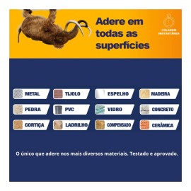 Adesivo Ultra Forte Mamut Glue Branco 450g Fortaleza