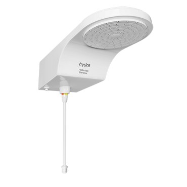 Chuveiro Elétrico Fit Eletrônica Blindada Branca 220V/6500W Hydra