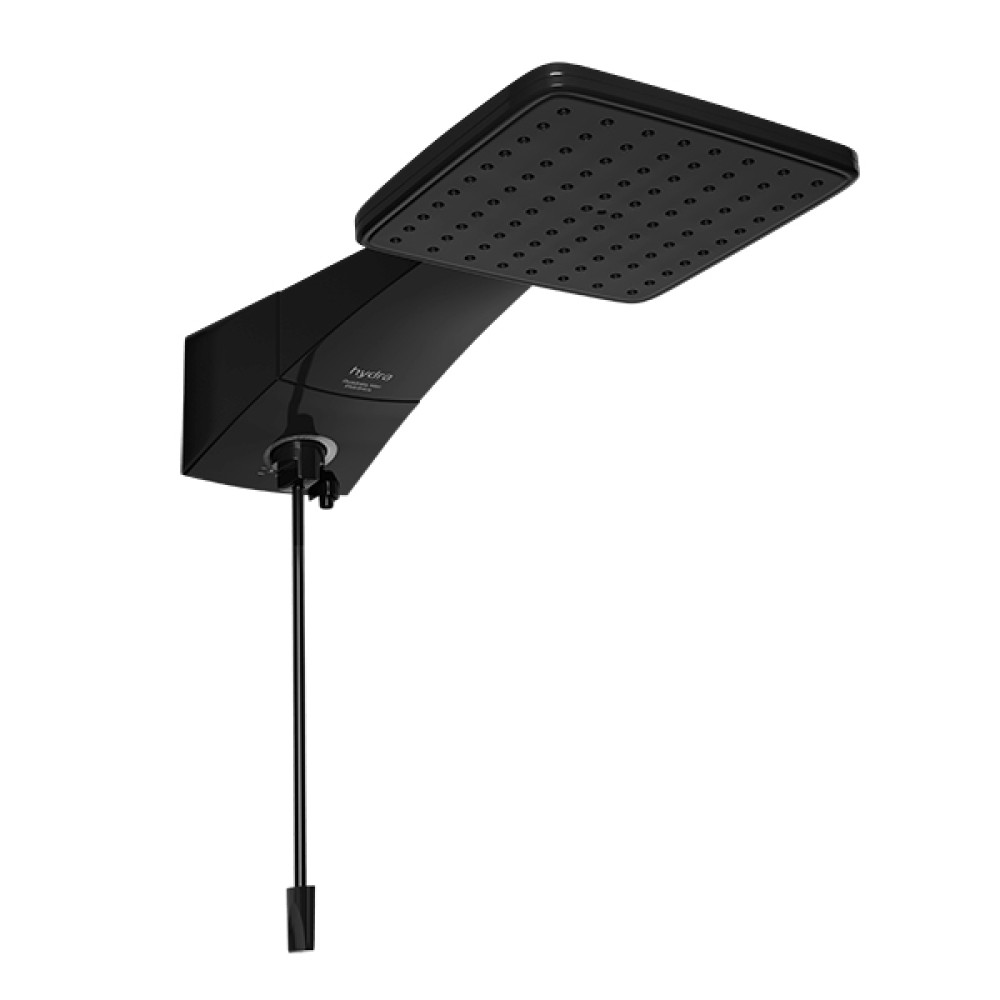 Chuveiro Elétrico Quadratta Plus Eletrônico Preto 220V/7700W Hydra Chuveiro Elétrico Quadratta Plus Eletrônico Preto 220V/7700W Hydra