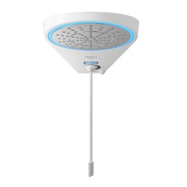 Chuveiro Elétrico Safira Eletrônico e Digital Branco Bivolt 4400W a 6500W Hydra Chuveiro Elétrico Safira Eletrônico e Digital Branco Bivolt 4400W a 6500W Hydra