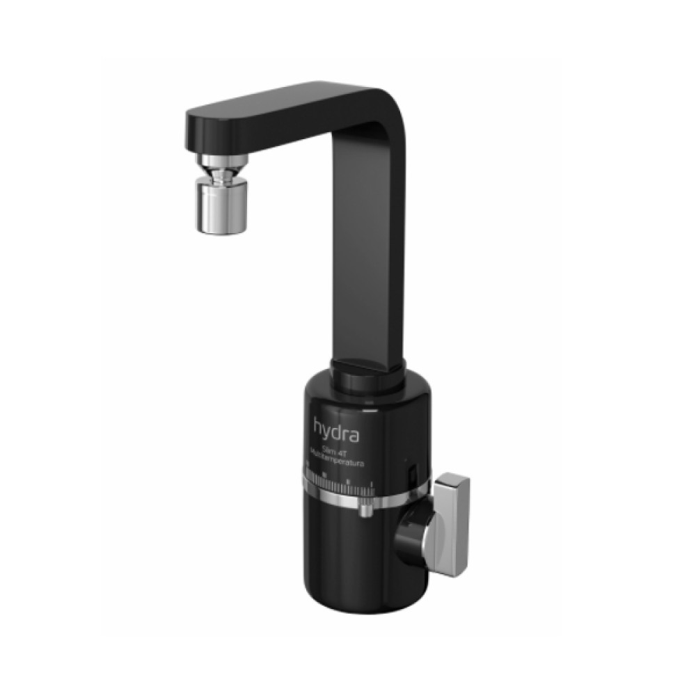 Torneira Elétrica Slim 4T Mesa Preta 220V/5500W Hydra Torneira Elétrica Slim 4T Mesa Preta 220V/5500W Hydra