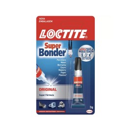 Adesivo Super Bonder Original 3g Loctite Adesivo Super Bonder Original 3g Loctite