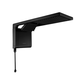 Chuveiro Elétrico Acqua Duo Eletrônico Ultra Preto Fosco 220V/7800W Lorenzetti Chuveiro Elétrico Acqua Duo Eletrônico Ultra Preto Fosco 220V/7800W Lorenzetti