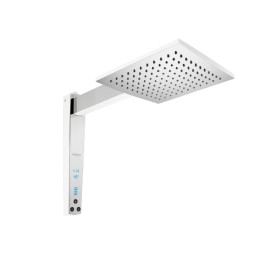 Chuveiro Elétrico Acqua Century Digital Branco/Cromado 220V/7500W Lorenzetti Chuveiro Elétrico Acqua Century Digital Branco/Cromado 220V/7500W Lorenzetti