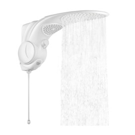 Chuveiro Elétrico Duo Shower Eletrônico Branco 220V/7500W Lorenzetti Chuveiro Elétrico Duo Shower Eletrônico Branco 220V/7500W Lorenzetti