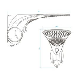 Chuveiro Elétrico Duo Shower Turbo Eletrônico Branco 220V/7500W Lorenzetti Chuveiro Elétrico Duo Shower Turbo Eletrônico Branco 220V/7500W Lorenzetti