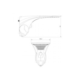 Chuveiro Elétrico Duo Shower Quadra Eletrônico Branco 220V/7800W Lorenzetti Chuveiro Elétrico Duo Shower Quadra Eletrônico Branco 220V/7800W Lorenzetti