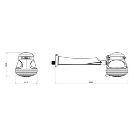 Chuveiro Elétrico Maxi Ducha Branco 220V/5500W Lorenzetti Chuveiro Elétrico Maxi Ducha Branco 220V/5500W Lorenzetti