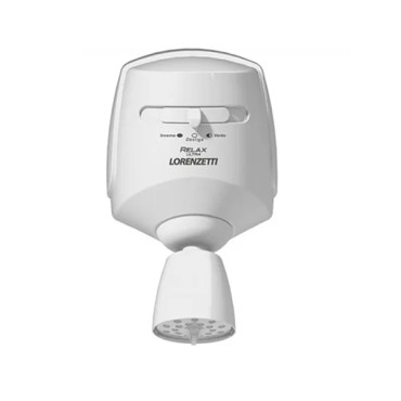 Chuveiro Elétrico Relax Branco 220V/5500W Lorenzetti