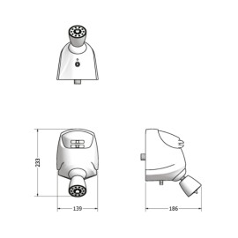 Chuveiro Elétrico Jet 4 Multitemperatura Branco 220V/6800W Lorenzetti Chuveiro Elétrico Jet 4 Multitemperatura Branco 220V/6800W Lorenzetti