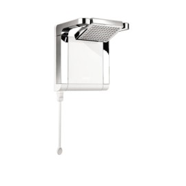 Chuveiro Elétrico Acqua Star Eletrônico Ultra Branco/Cromado 220V/7800W Lorenzetti Chuveiro Elétrico Acqua Star Eletrônico Ultra Branco/Cromado 220V/7800W Lorenzetti