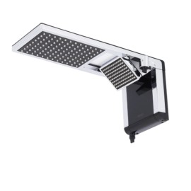 Chuveiro Elétrico Acqua Duo Eletrônico Flex Preto/Cromado 220V/6800W Lorenzetti Chuveiro Elétrico Acqua Duo Eletrônico Flex Preto/Cromado 220V/6800W Lorenzetti