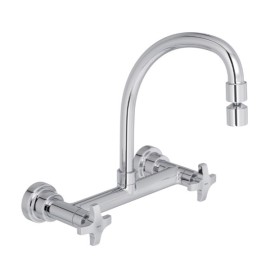 Misturador Pia Parede Bica Movel Max Deca 1258 C34 Misturador Pia Parede Bica Movel Max Deca 1258 C34