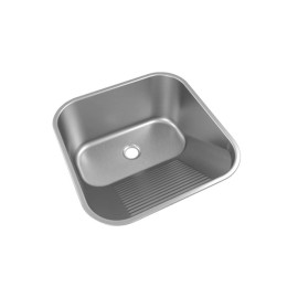 Tanque CT40 Aço Inox 40x40 Embutir Escovado Mekal 01019416 Tanque CT40 Aço Inox 40x40 Embutir Escovado Mekal 01019416