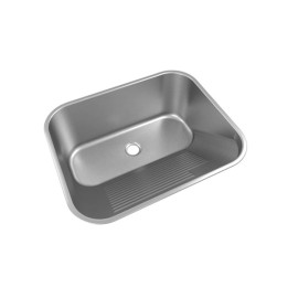 Tanque CT50 Aço Inox 50x40 Embutir Escovado Mekal 90010195016 Tanque CT50 Aço Inox 50x40 Embutir Escovado Mekal 90010195016