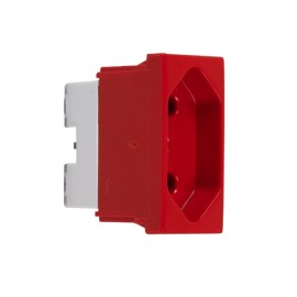 Módulo de Tomada de Energia 20A Vermelho Pial Plus Pial Legrand Módulo de Tomada de Energia 20A Vermelho Pial Plus Pial Legrand