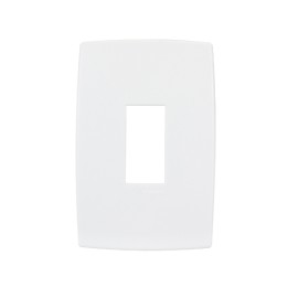 Placa sem Suporte 4x2 um módulo vertical Pial Plus Pial Legrand Placa sem Suporte 4x2 um módulo vertical Pial Plus Pial Legrand