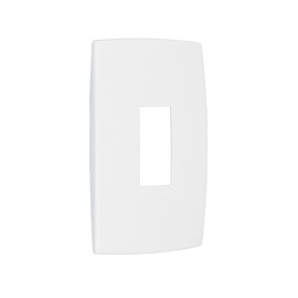 Placa sem Suporte 4x2 um módulo vertical Pial Plus Pial Legrand Placa sem Suporte 4x2 um módulo vertical Pial Plus Pial Legrand